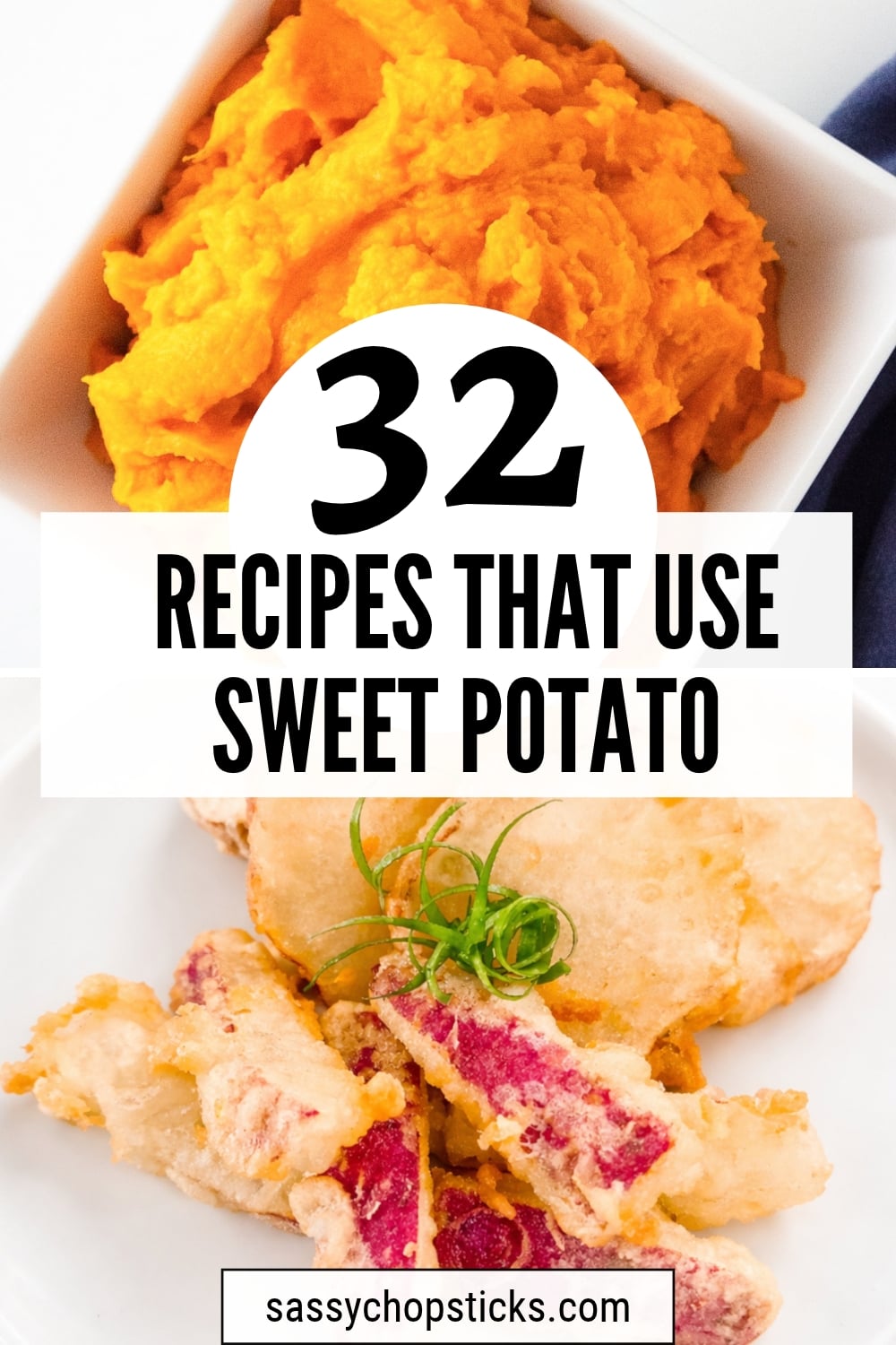 Recipes that use sweet potato.